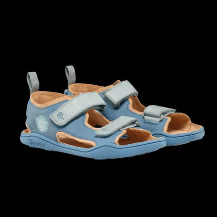 Affenzahn Sandal Leather Airy Shark (01394-30211)