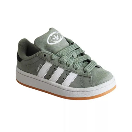 Adidas Campus 00s Silver Green/Cloud White Children's Sports Shoes - JP5509