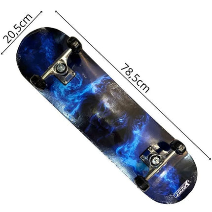 LION BEST SPORTING WOODEN SKATEBOARD