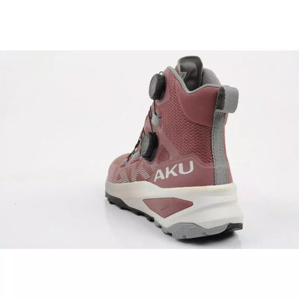 Madingi rožiniai ir pilki moteriški sportiniai trekingo batai Aku Furiosa BOA GTX Vibram