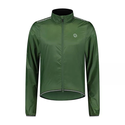 Rogelli ESSENTIAL žalia lietaus striukė 3XL