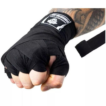 Cotton Boxing Wraps - 2 Meters | Black