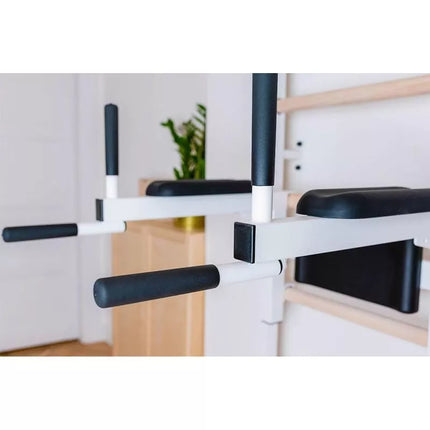 GYMNASTIC LADDER WITH A HAND BAR AND A HANDRAIL FOR EXERCISES BENCHK 722W