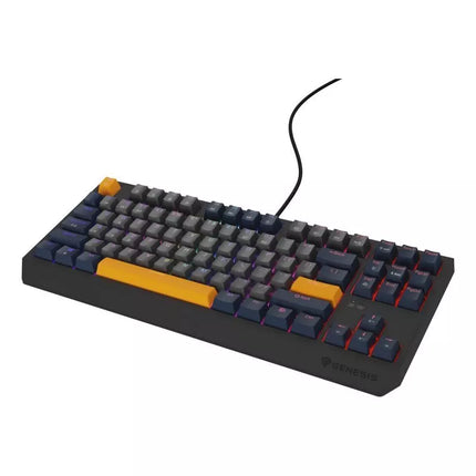 GENESIS Thor 230 TKL žaidimų klaviatūra USB QWERTY Anglų Kalba Mėlyna