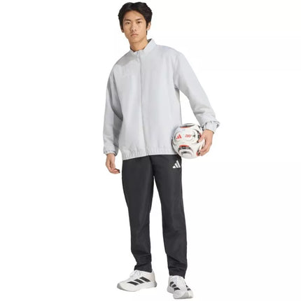 Vyriškas adidas Entrada 26 pristatomasis džemperis pilkas JZ6620