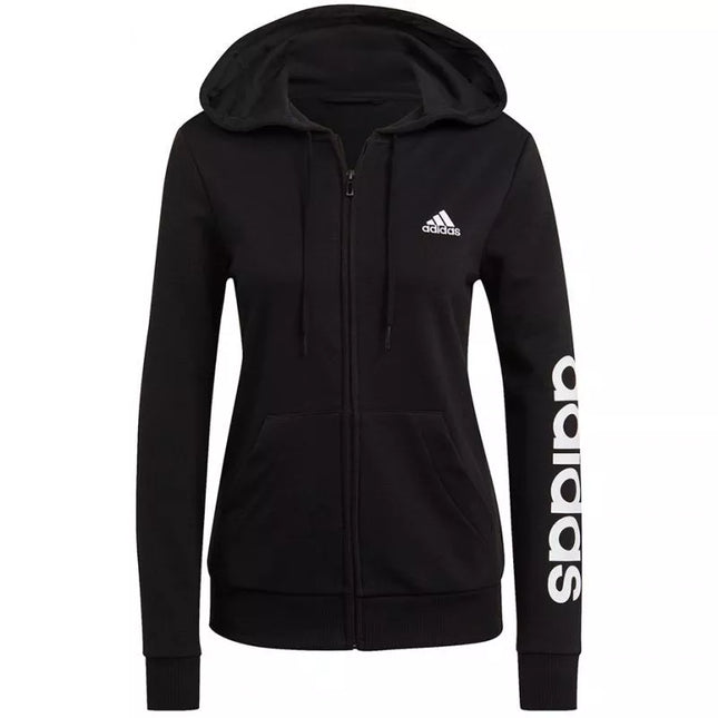 Adidas Essentials Moteriškas džemperis su gobtuvu ir užtrauktuku GL0791