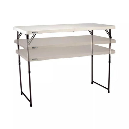 Sulankstomas stalas 122 cm su reguliuojamu aukščiu 4428