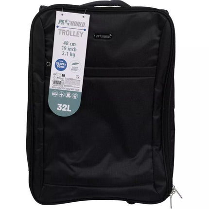 Rankinis kelioninis lagaminas 32L JUODAS PROWORLD