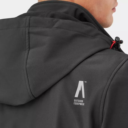 Alpinus Stenshuvud softshell striukė juoda BR43371