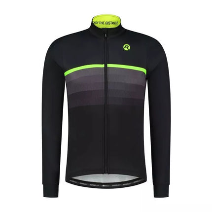 Rogelli HERO II žieminė striukė juoda-fluorescencinė M