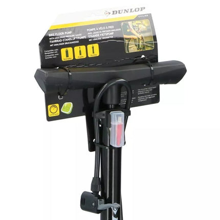 DUNLOP WORKSHOP/BICYCLE PUMP 174Psi WITH MANOMETER