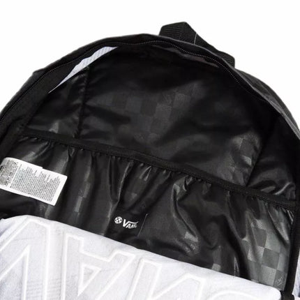 Vans Old Skool Drop V 22 L Black/Asphalt Urban School Backpack - VN000H4ZKOU1