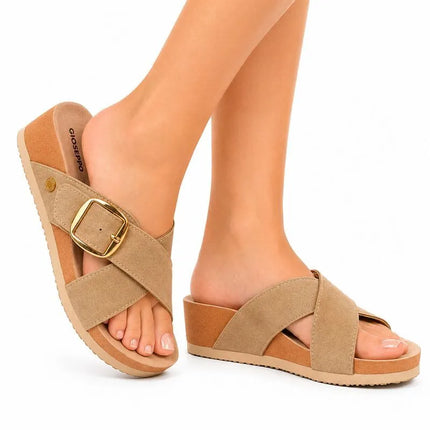 Gioseppo WINN Taupe Women's Shoes (74512-P-Taupe)