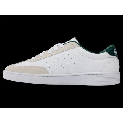 K-swiss sneakers COURT BALBOA WHITE/CLOUD DANCER/POSY GREEN-M (04735-168-M)