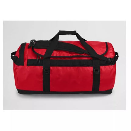 The North Face Base Camp Duffel L Sports Bag 95L Polyester Black, Red