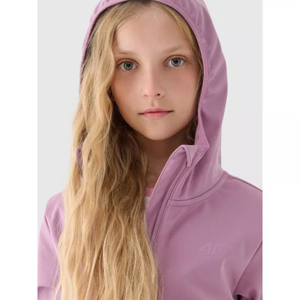 Vėjui atspari softshell striukė su neodry 5000 membrana mergaitėms 4F Junior 4FJWAW24TSOFF261-54S
