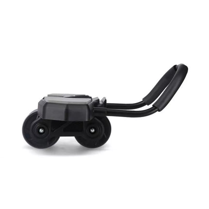 KA10 BLACK ABS WHEEL AUTOMATIC WHEEL FOR EXERCISING THE ABDOMINAL MUSCLES WITH SUPPORT