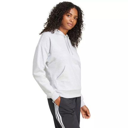 adidas Essentials Small Logo Feel Cozy Women's Sweatshirt Light Gray JN1853