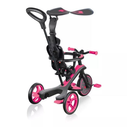 4in1 dviratis Globber Explorer Trike Fuchsia 632-110-2 HS-TNK-000013809