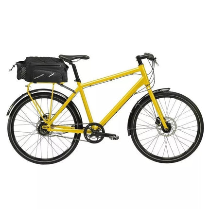 Wozinsky Bike Pannier Rack Bag with Shoulder Strap 9L (Rain Cover Included) Black (WBB22BK)