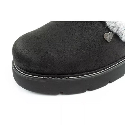 Skechers Cozy Blend moteriški šlepečių tipo batai, apšiltinti įsispiriami sportbačiai