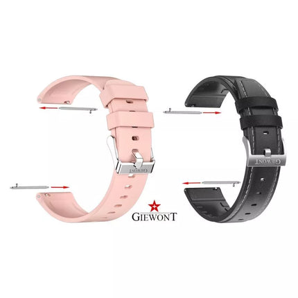 GIEWONT Steel Telescope 22 mm for Strap/Bracelet SMARTWATCH GWT22
