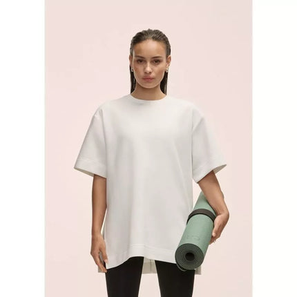 Casall Aria Oversize Marškinėliai Balti - M