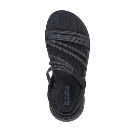Skechers Women's GO WALK FLEX SANDAL EMMA 141473 BKGY