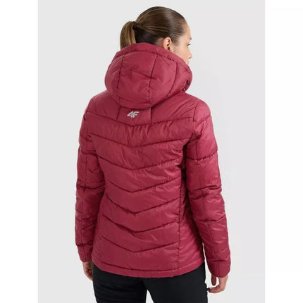 Moteriška pūkinė žygio striukė su „Primaloft Silver“ užpildu 4F 4FRAW25TDJAF0792-60S
