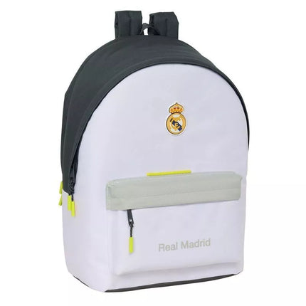 „Real Madrid“ sportinė kuprinė su USB ir skyriumi nešiojamam kompiuteriui, dviguba kuprinė 612554820