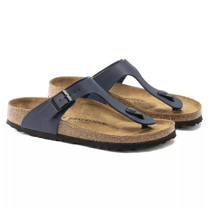 Birkenstock women's flip-flops GIZEH BS 0143623 BLUE (narrow width)