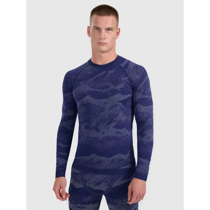 Men's seamless thermal underwear (top) 4F 4FWAW25USEAM227-32A