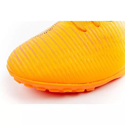 Puma vyriški sportiniai futbolo bateliai Future 8 Play TT dirbtinės vejos oranžiniai
