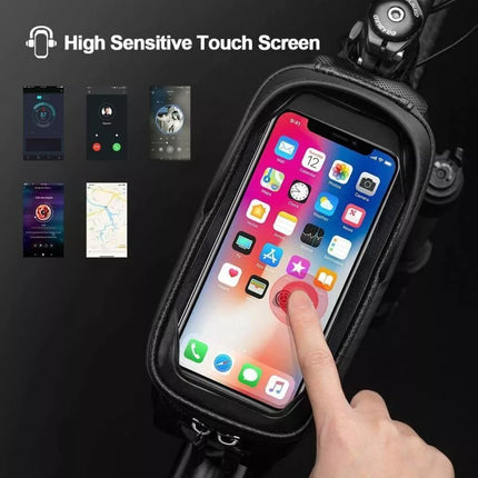 Rockbros frame phone bag, black