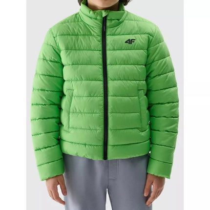 Boy's down jacket with synthetic filling 4F 4FJWSS25TDJAM520-45S