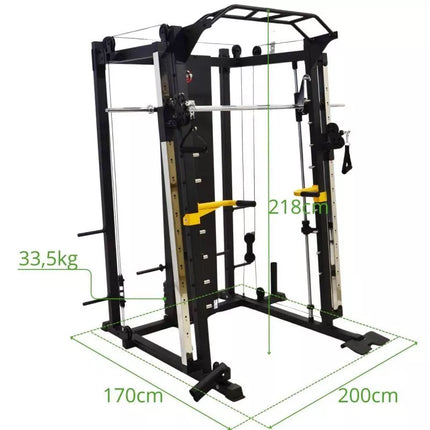 ATLAS DAUGIAFUNKCINIS TRENIRUOČIŲ STOVAS 6500 HEROS ENERO FIT