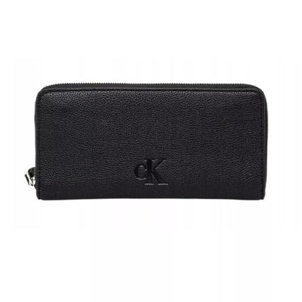 Calvin Klein Jeans CK Moteriška Piniginė Didelė Juoda - LZ04K1000G-UB1