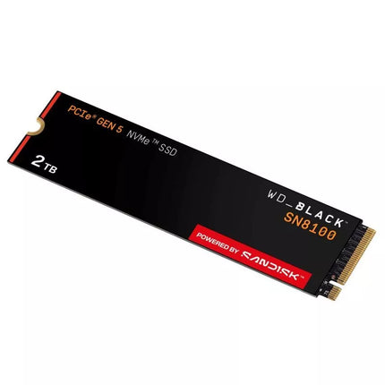 SSD WD Black SN8100 be radiatoriaus 2TB WDS200T1X0M