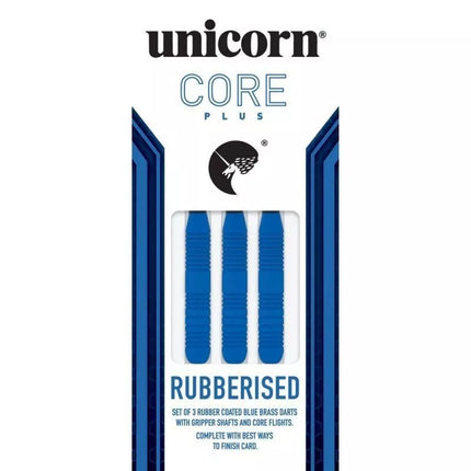 Plieno strėlytės Unicorn Core Plus - Mėlynos gumuotos žalvario 21g:8650|23g:8651|25g:8652