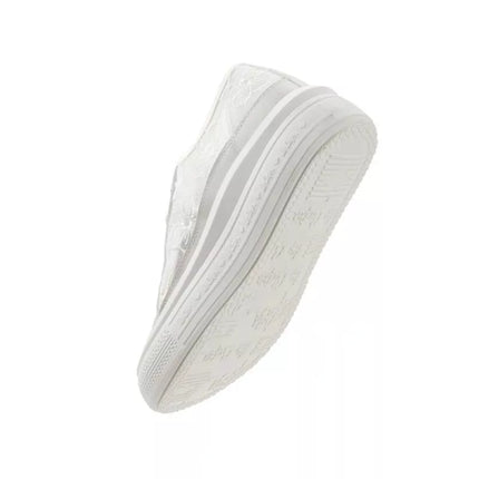 Lee Cooper women's sports shoes sneakers white platform lace