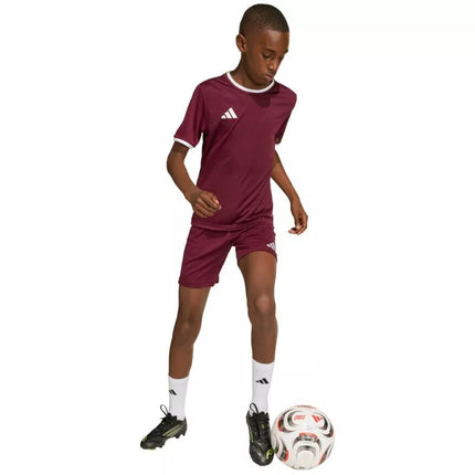 adidas Entrada 26 Jersey bordo vaikiški marškinėliai JZ2530