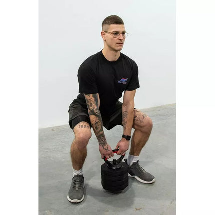 Kompozitinis hantelis-svarmuo 10 kg (4x2.5 kg) EB FIT