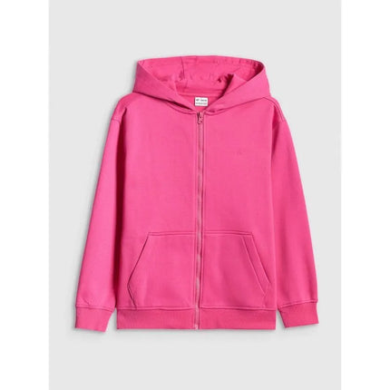 Girls' loose sweatshirt with hood 4F 4FJRSS26TSWSF2715-54S