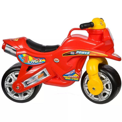 Riding toy SPEED ENERO 68x29x49/32cm YELLOW RED