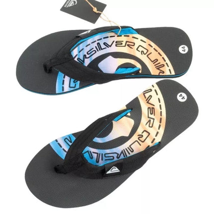 Quiksilver Molokai vyriškos paplūdimio šlepetės, madingos ir patogios paplūdimiui.