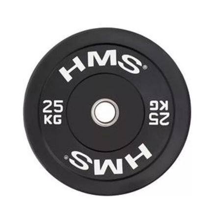 Olympinis svoris HMS BLACK BUMPER 25 kg BBR25