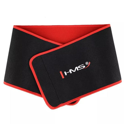 Magnetinis Hula Hop rinkinys Juoda/Turkio HHM17 su HMS skaitikliu + Lieknėjimo diržas BR163 Raudonas
