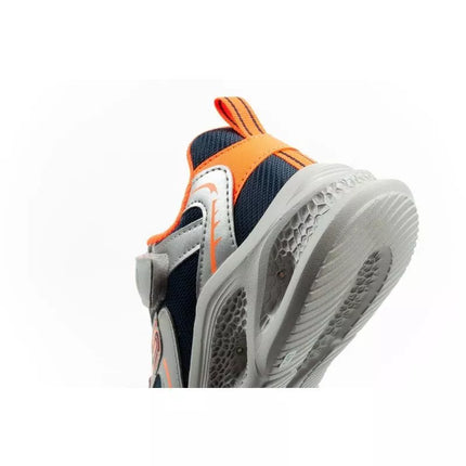 Skechers Glow Strider LED vaikiški sportiniai batukai berniukams, sidabriniai