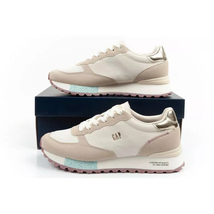 Gap women's sports shoes Osaka beige sneakers comfortable fashionable