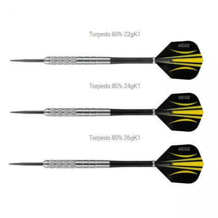 Harrows Torpedo Strėlytės 80% Steeltip HS-TNK-000013163